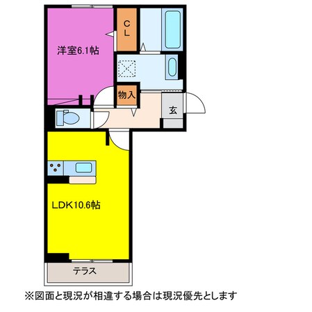 アヴァンの物件間取画像